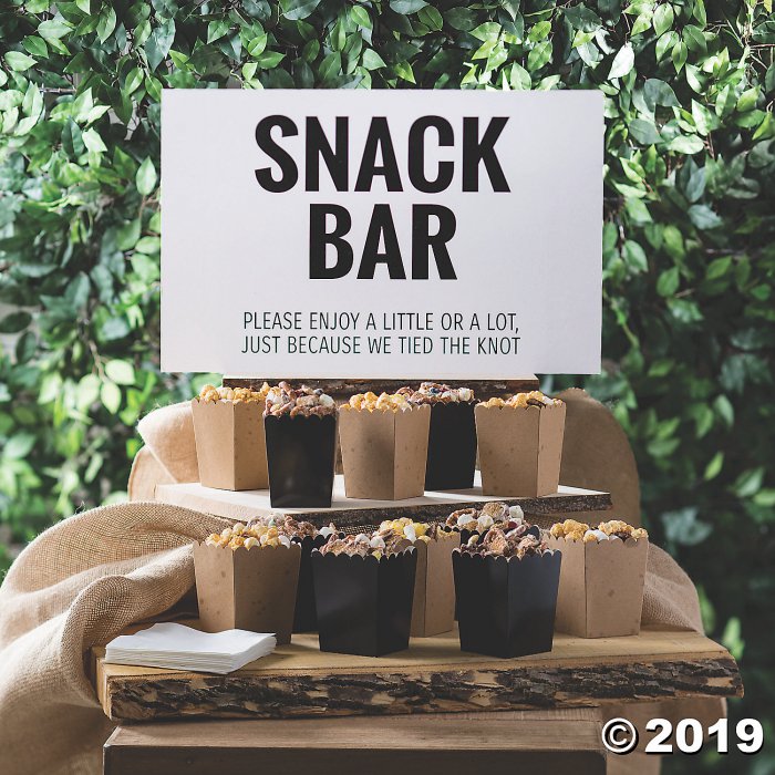 snack bar signage