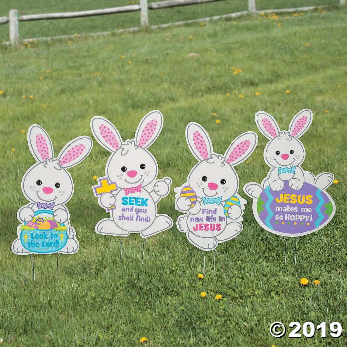 Religious Easter Yard Signs (1 Set(s))