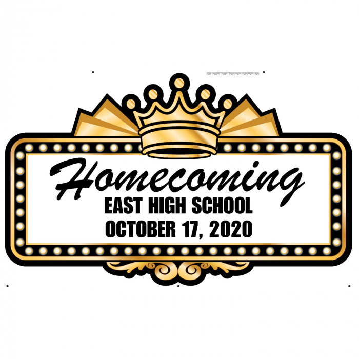 Personalized Marquee Homecoming Arch Sign (1 Piece(s))