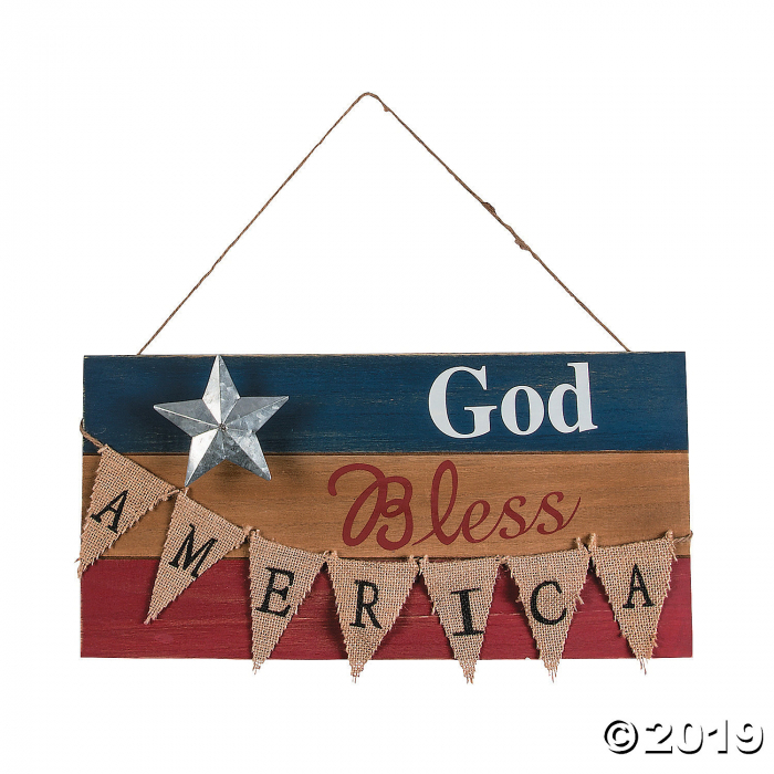 God Bless America Sign (1 Piece(s))