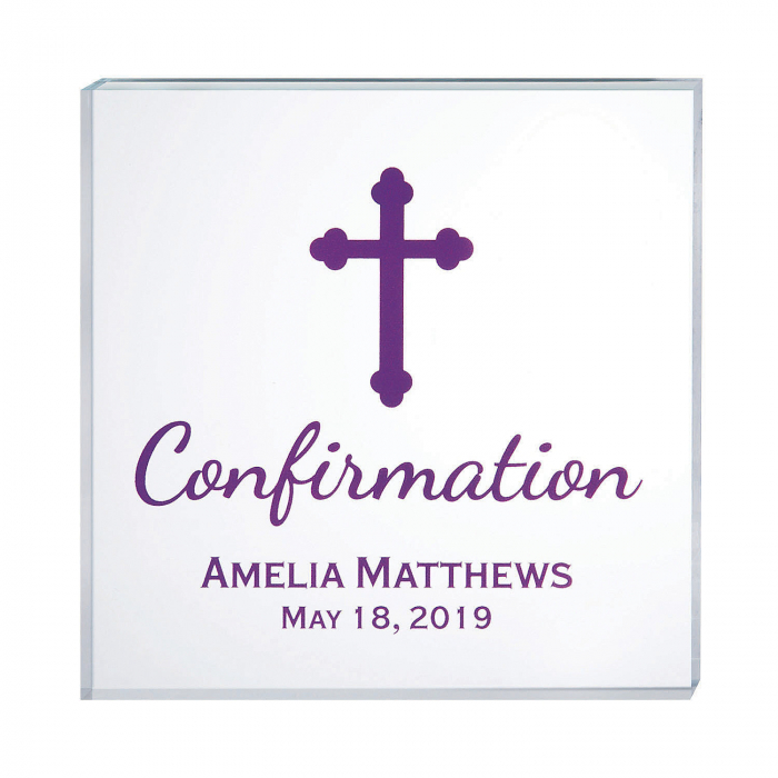 Personalized Confirmation Sign (1 Piece(s))