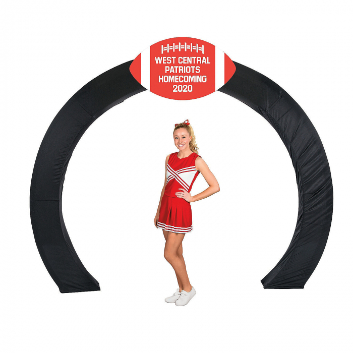 Personalized Football Arch Sign (1 Piece(s))