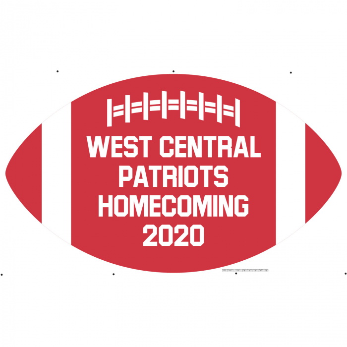 Personalized Football Arch Sign (1 Piece(s))