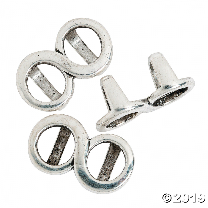 Large Infinity Slide Charms (Per Dozen)