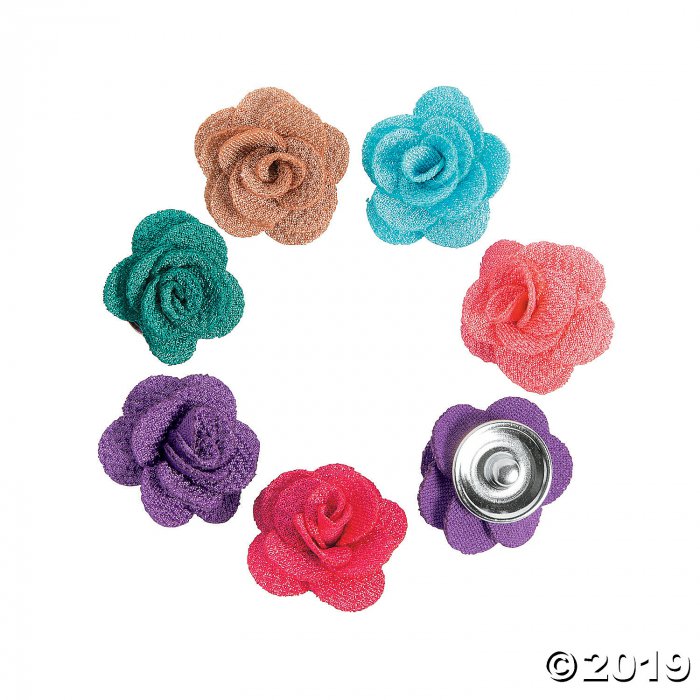 Large Flower Snap Beads (6 Piece(s))