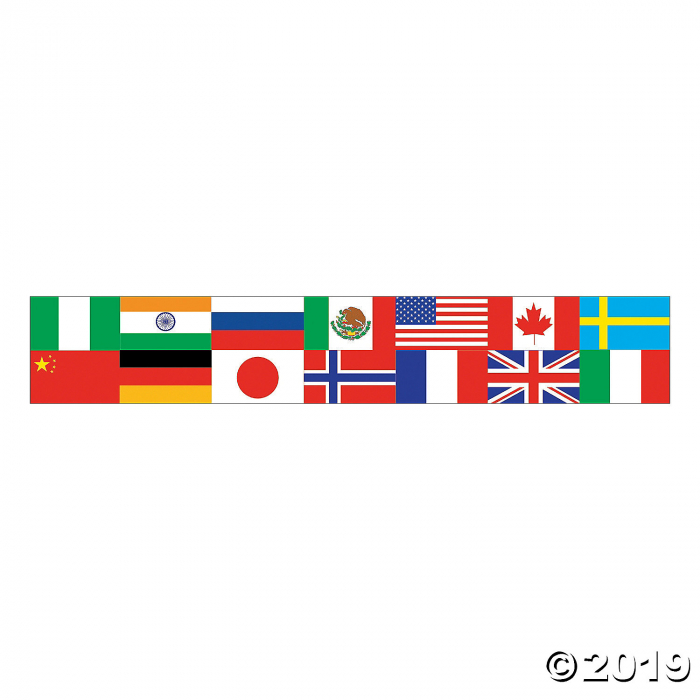 Multicultural Flag Pencils (24 Piece(s))