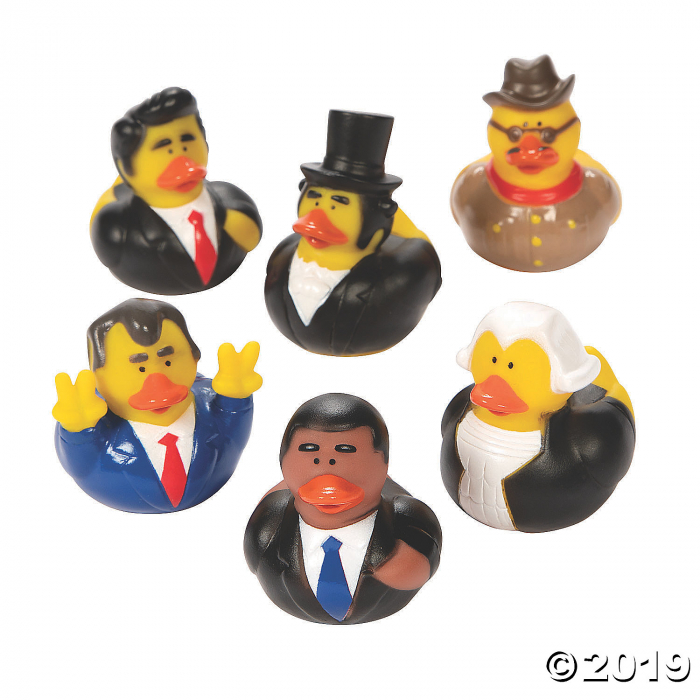 President Rubber Duckies (Per Dozen) President Rubber Duckies (Per Dozen)