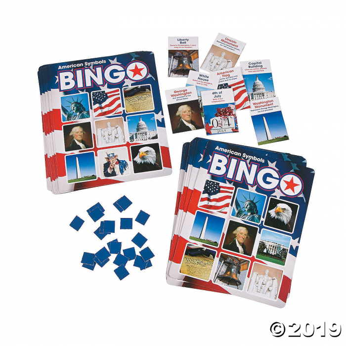 American Symbols Premium Bingo Game (1 Set(s))