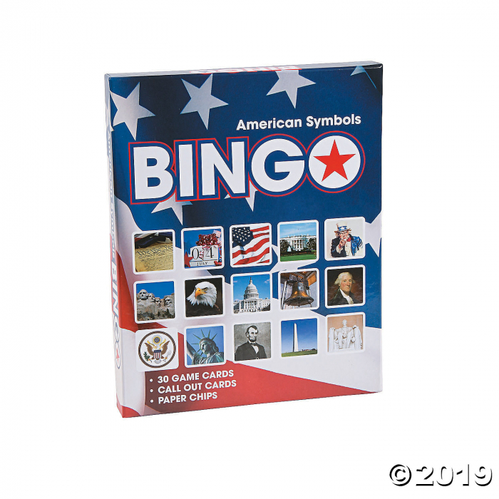 American Symbols Premium Bingo Game (1 Set(s))