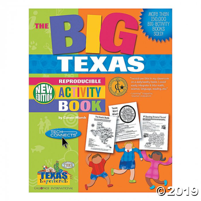 State Big Activity Book - Texas (1 Piece(s))