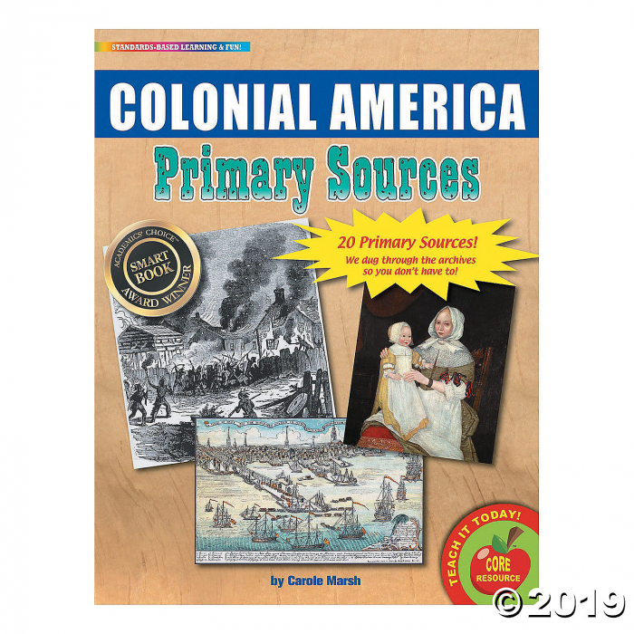 Primary Source Documents: Colonial America (1 Set(s)) Primary Source Documents: Colonial America (1 Set(s))