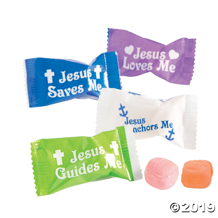 Jesus Saves Me Sweet Creams Candy (108 Piece(s)) Jesus Saves Me Sweet Creams Candy (108 Piece(s))