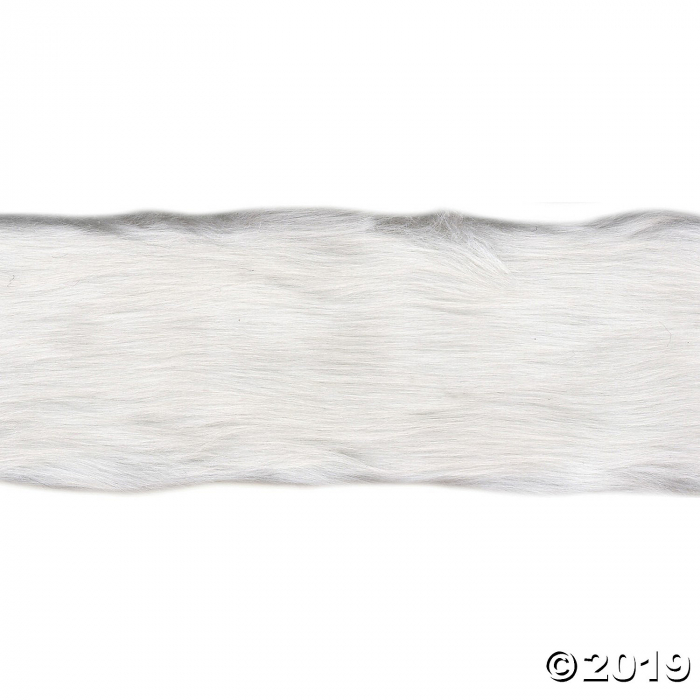 Simplicity Fur Trim 4"X6 yd-White (6 yd(s))