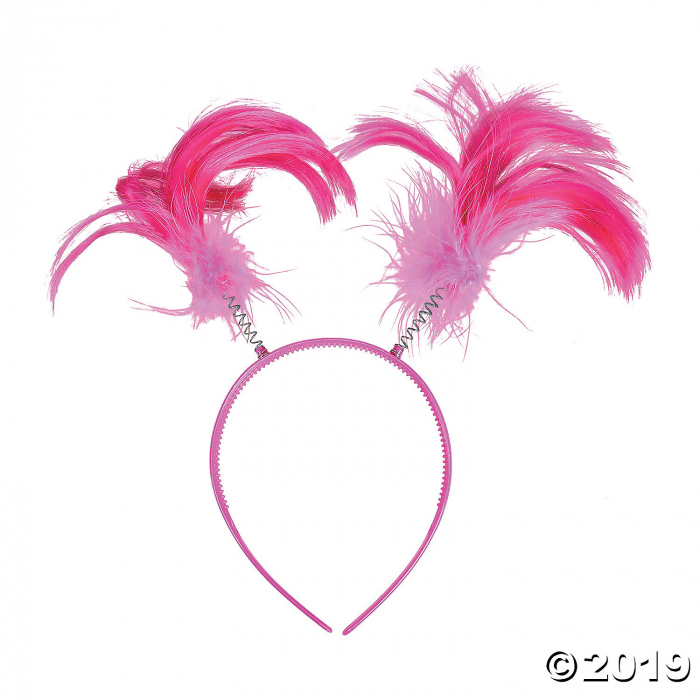 Pink Team Spirit Head Boppers (Per Dozen) | GlowUniverse.com