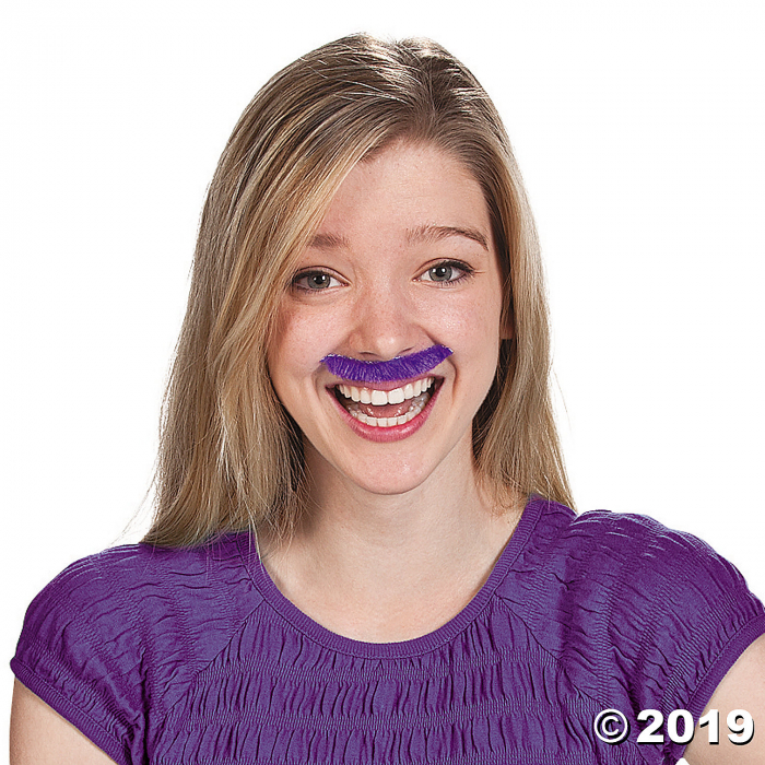 Purple Mustache Assortment (Per Dozen)