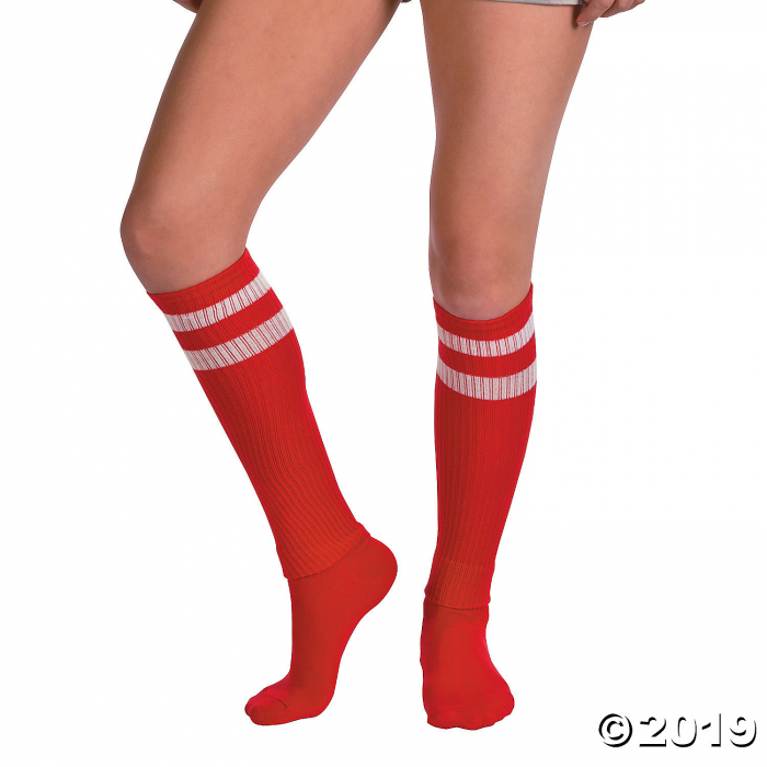 Red Team Spirit Knee-High Socks (1 Pair)