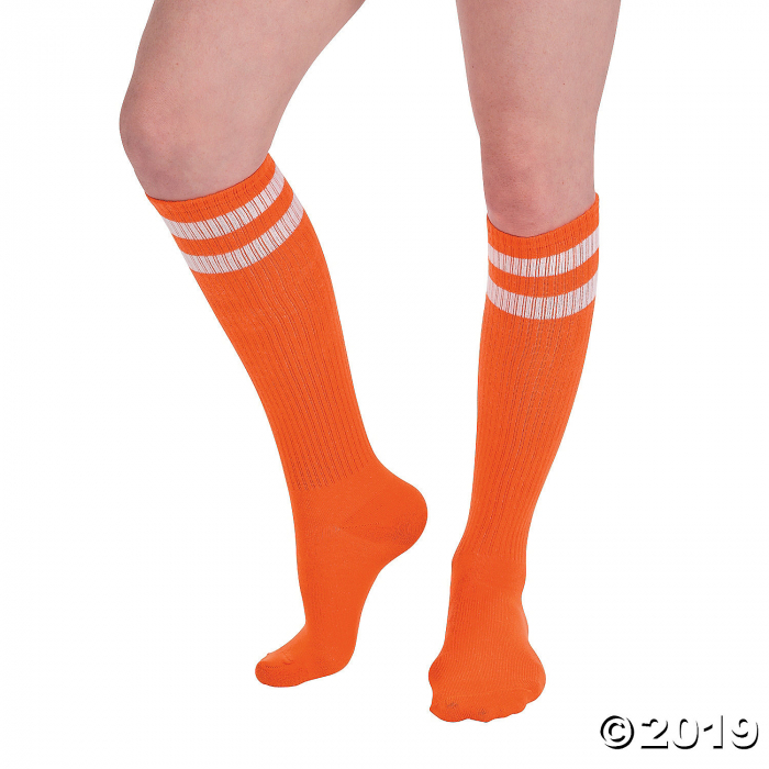 Orange Team Spirit KneeHigh Socks (1 Pair)