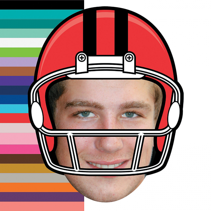 Custom Photo Football Big Head Cutout (1 Piece(s))