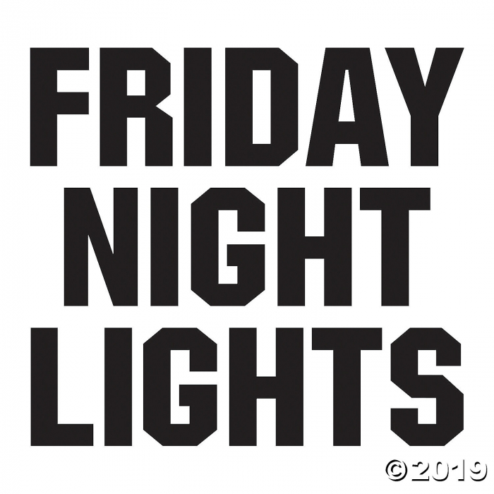 Friday Night Lights Cheer Signs (1 Set(s))