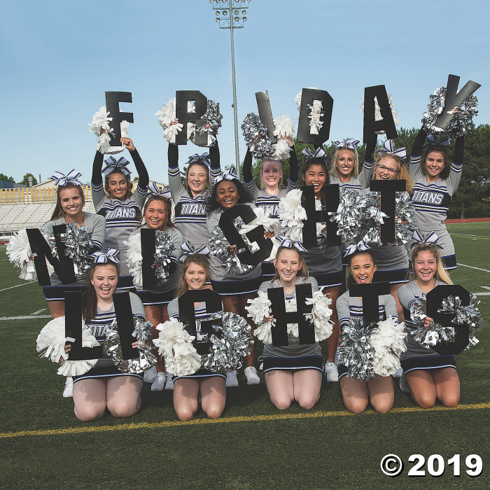 Friday Night Lights Cheer Signs (1 Set(s))