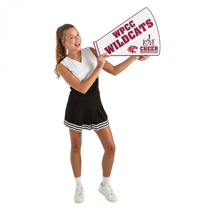 Custom Photo Cheerleading Rally Sign (1 Piece(s))