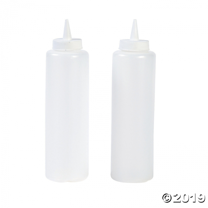 Clear Condiment Bottles (1 Set(s)) Clear Condiment Bottles (1 Set(s))