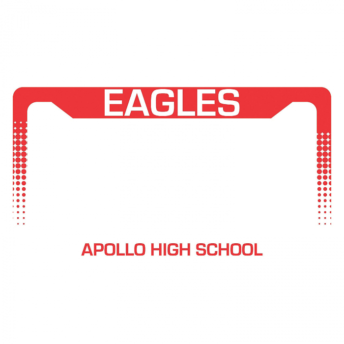 Team Spirit Personalized License Plate Frame (1 Piece(s))