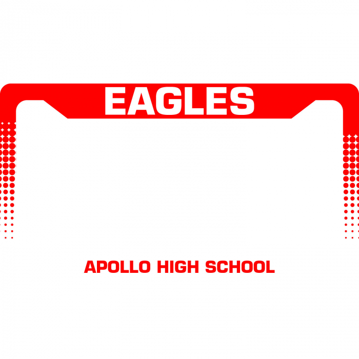 Team Spirit Personalized License Plate Frame (1 Piece(s))