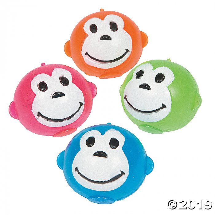 Neon Monkey Splat Balls (Per Dozen)