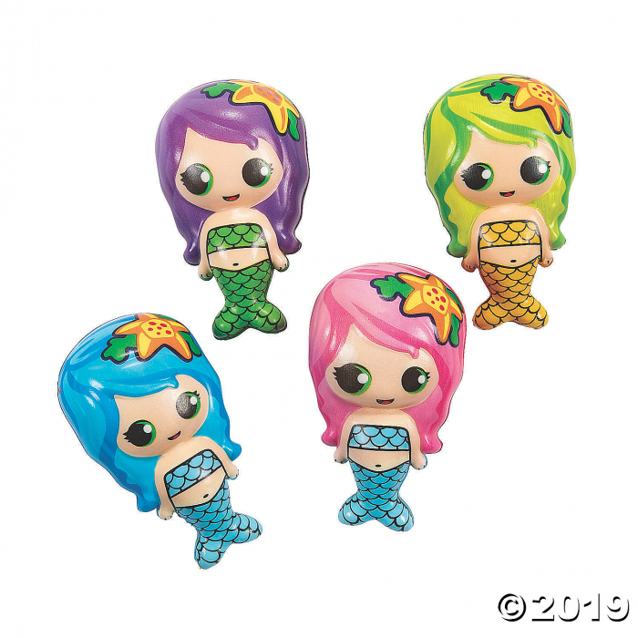 Scented Mermaid Slow-Rising Squishies (Per Dozen)