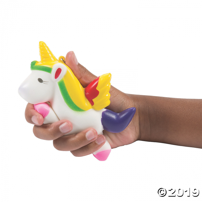 Unicorn Slow-Rising Scented Squishy Keychain (1 Piece(s))