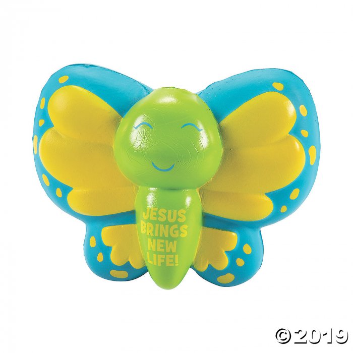 New Life In Jesus Butterfly Slow-Rising Squishies (6 Piece(s))