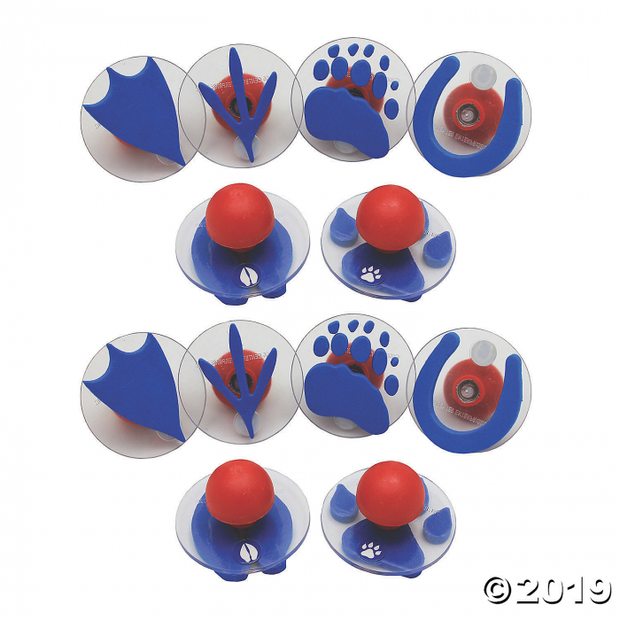 Center Enterprises® Ready2Learn Giant Stampers, Paw Prints, 12 count (2 Piece(s))