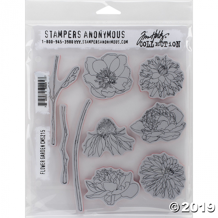 Tim Holtz Cling Stamps Flower Garden (1 Unit(s))