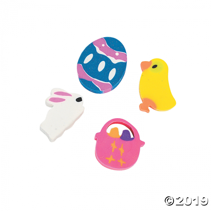 Mini Easter Eraser Assortment (500 Piece(s))