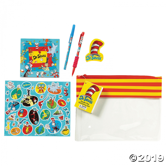 Dr. Seuss Doodle Pad Stationery Sets (Per Dozen)