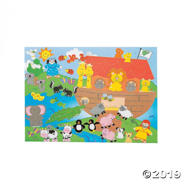 Noah's Ark Sticker Scenes (Makes 12)