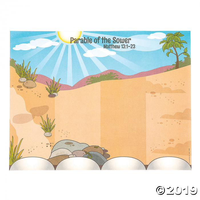 Parable of the Sower Sticker Scenes (Per Dozen)