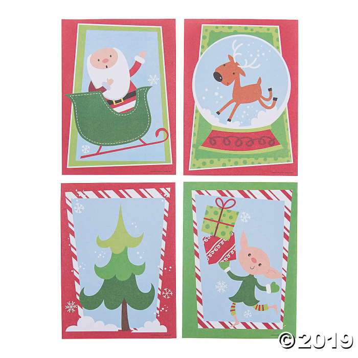 Create a Character Mini Sticker Scenes (Per Dozen)