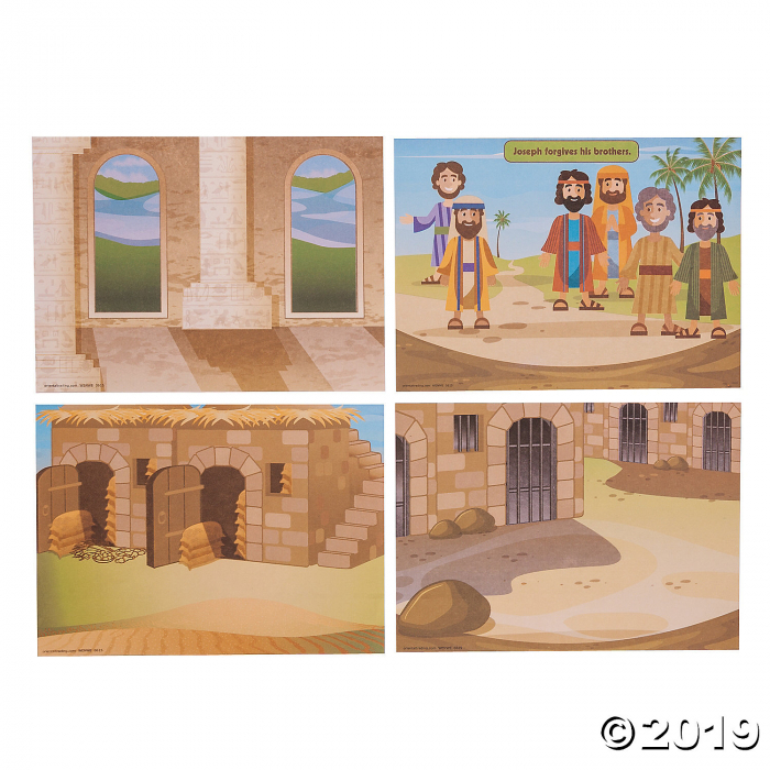 Stories of Joseph Mini Sticker Scenes (Makes 12)