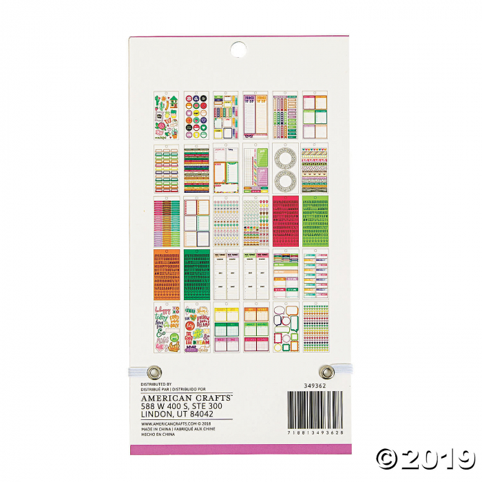 American Crafts Journal Sticker Book (1547 Piece(s))