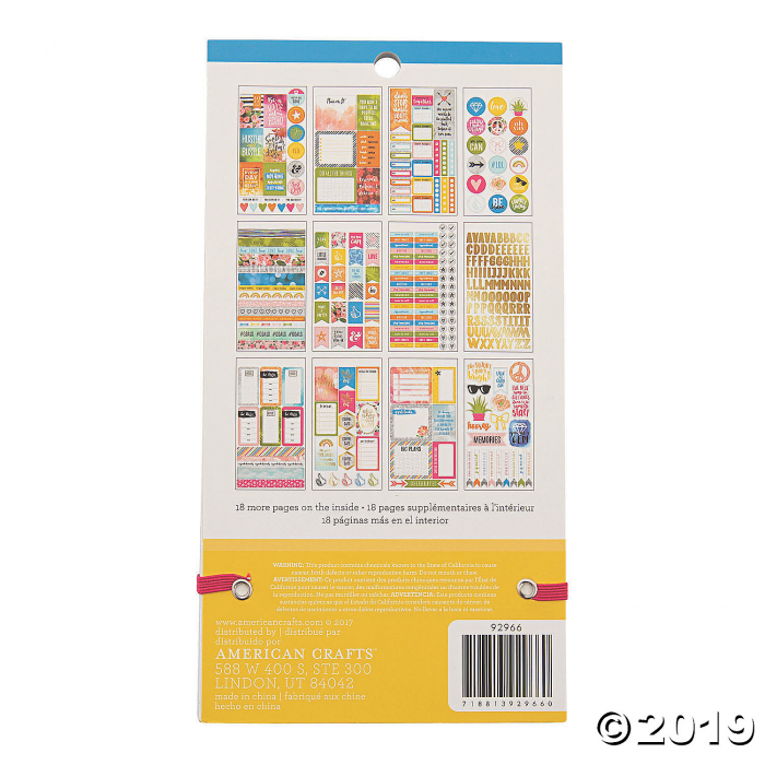 American Crafts Inspirational Journal Sticker Book (1675 Piece(s))