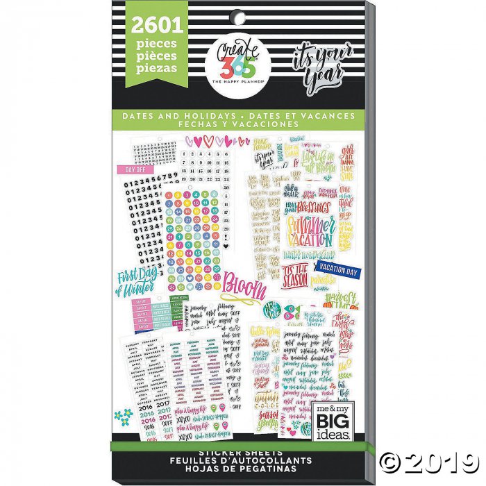 The Happy Planner Sticker Value Pack - Going Places, 397/Pkg