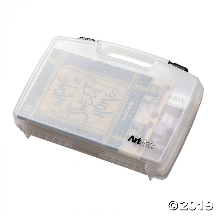 Artbin Quick View Carrying Case - Color: Translucent Clear - Size: 17” x  12” x 4”