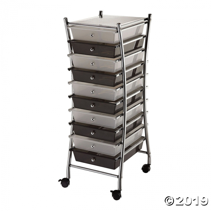 X-Frame Rolling Storage Cart W10 Drawers (1 Piece(s)) X-Frame Rolling Storage Cart W10 Drawers (1 Piece(s))