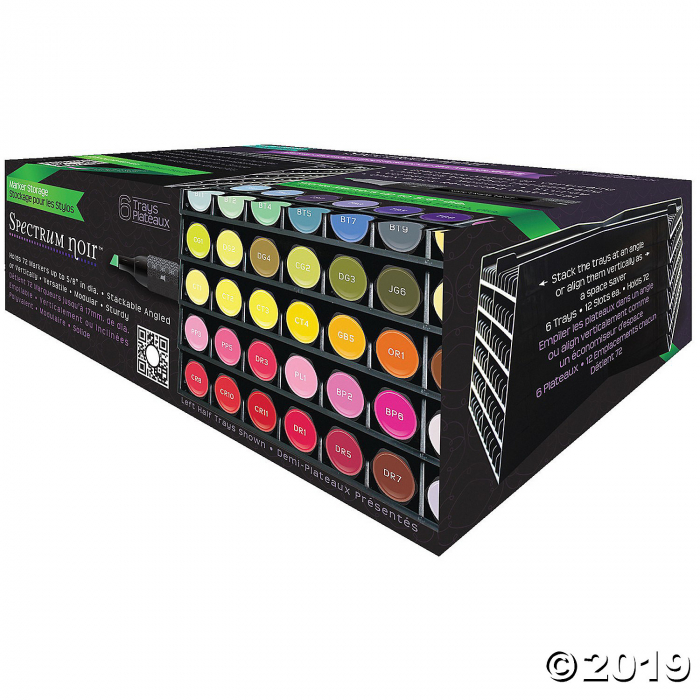 Crafter's Companion Spectrum Noir Marker Storage Trays - Black (1 Piece(s))