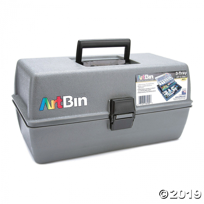 ArtBin Upscale Tray Tote 3 State Gray (1 Piece(s)) ArtBin Upscale Tray Tote 3 State Gray (1 Piece(s))