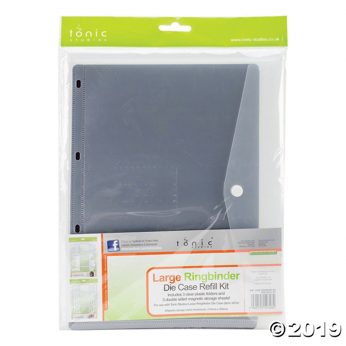 Large Ring Binder Die Case Refills 3/Pkg (1 Piece(s)) Large Ring Binder Die Case Refills 3/Pkg (1 Piece(s))