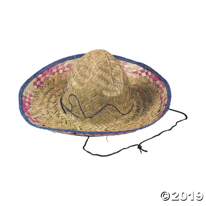Kids' Embroidered Sombreros (Per Dozen)