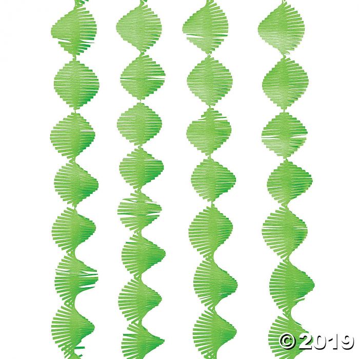 Green Fringe Streamer (1 Piece(s))